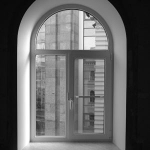 Арочное противопожарное окно / серия FRM1027