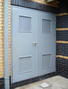 Противопожарная дверь с вентиляцией / серия FRM7314