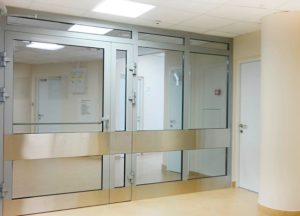 Противопожарная перегородка толщиной 120 мм / серия FRM5555